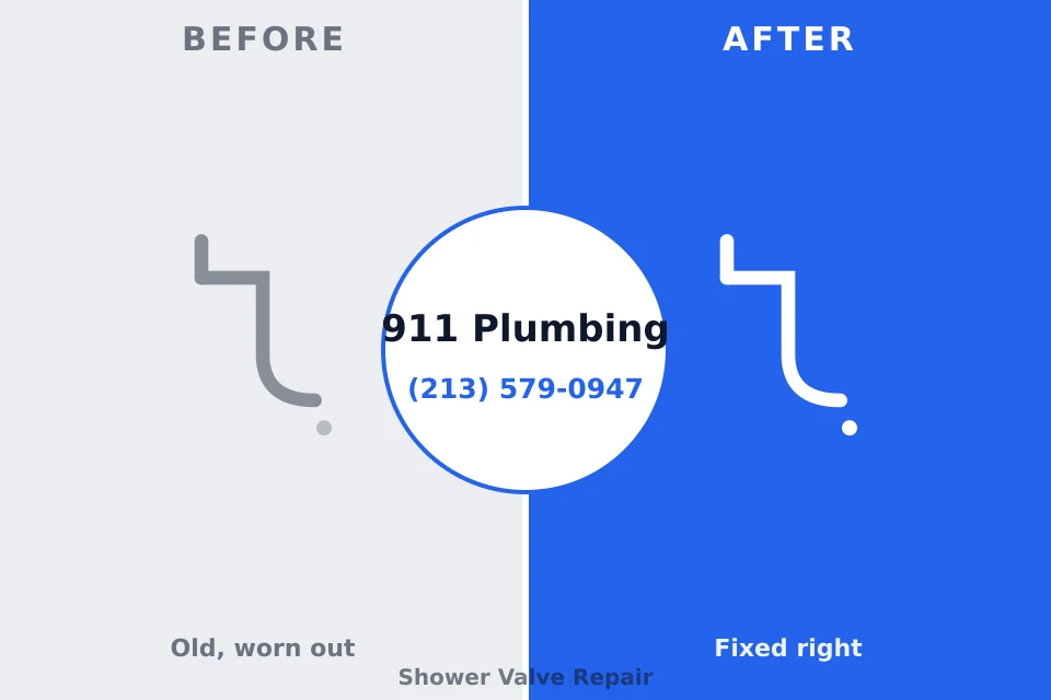Before and after: plumbing company Sugar Grove, IL